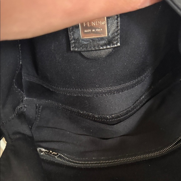 Fendi Satin Black Baguette - Picture 11 of 11